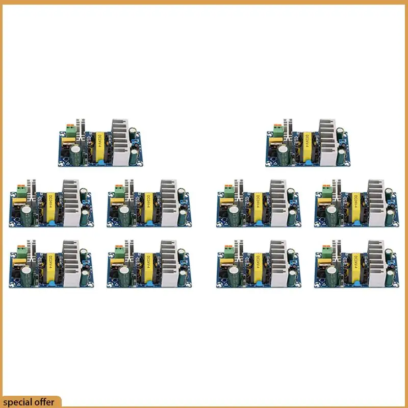 A68Z 10X Switching Power Supply Module Ac 110V 220V To Dc 24V 6A Switching Board Promotion Panel Splitter 60Hz WX-DC2412