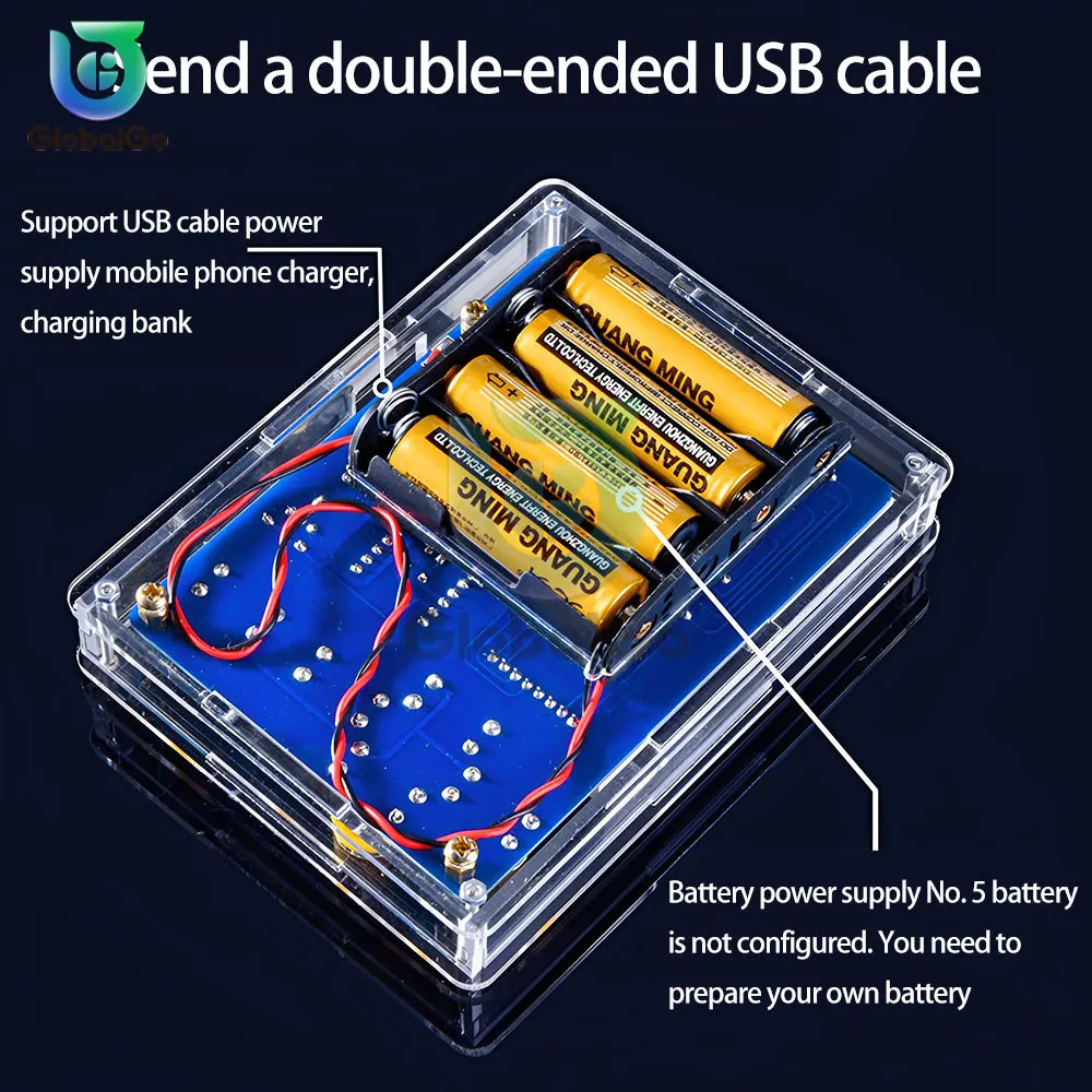 DIY Game Board Kit 51 SCM Chip Retro Electronic Soldering Practice Console Maker Small Production student lab