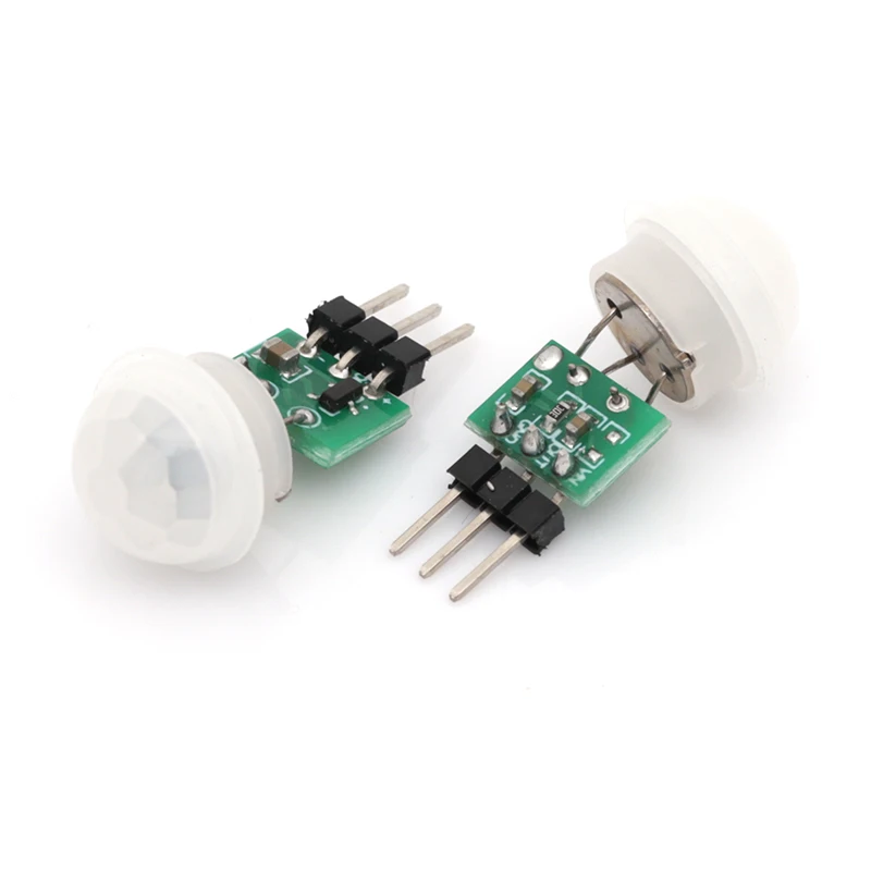 Javino 1/10/20Pcs Mini IR Pyroelectric Infrared PIR Motion Human Sensor Automatic Detector Module AM312 Sensor DC 2.7 to 12V