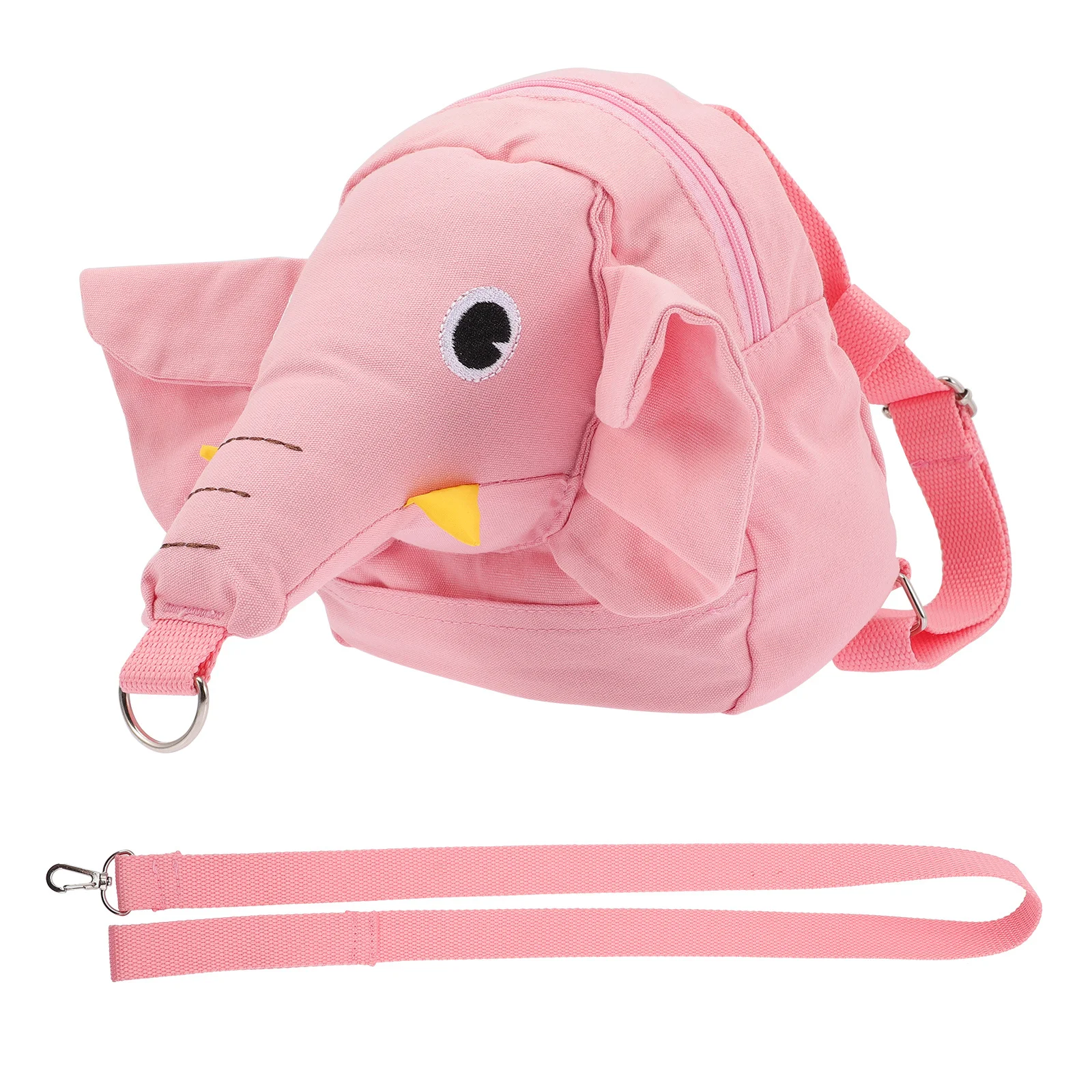 1 conjunto de mochila de elefante para crianças pequenas com coleira, arnês de algodão, coleira leve para evitar perdidas, atividades ao ar livre