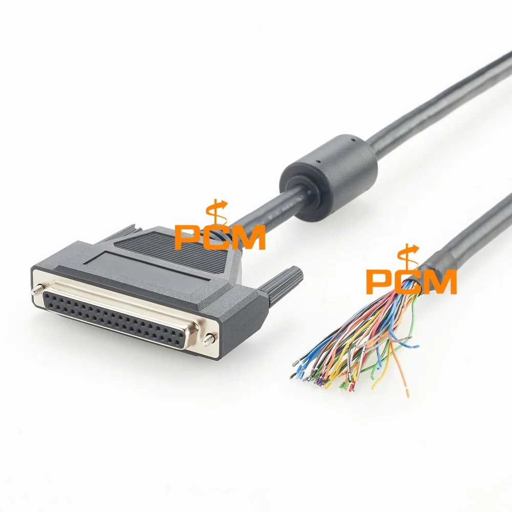 37-poliges DB37 Buchsenstecker auf Abisolierter Draht Kabel D-Sub Schnittstellen-Breakout-Kabelbaum für Industrielle Geräte-Steuerungssysteme – Detail 1