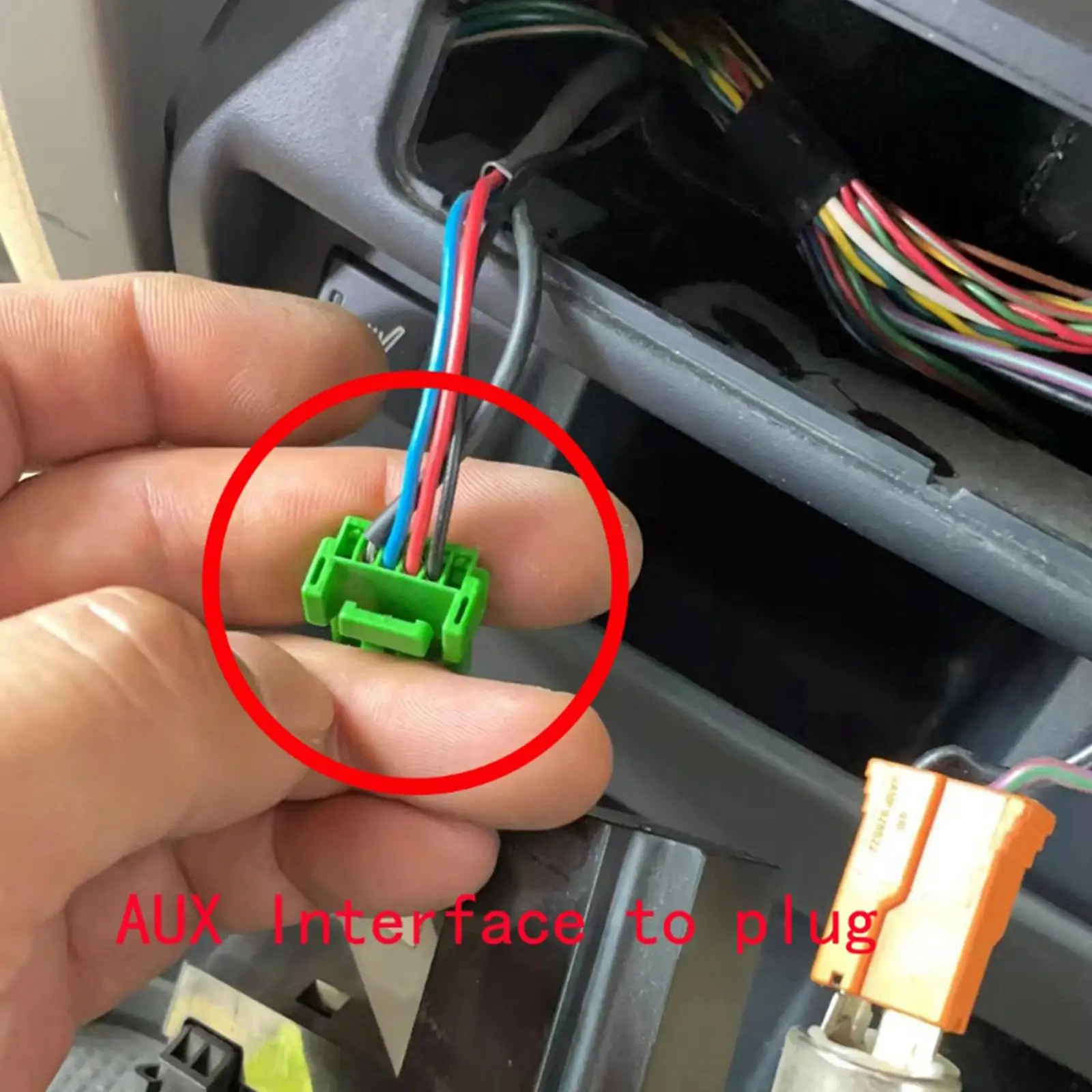 Car Audio Cable Adapter for Land Rover Range Rover Car with AUX Durable