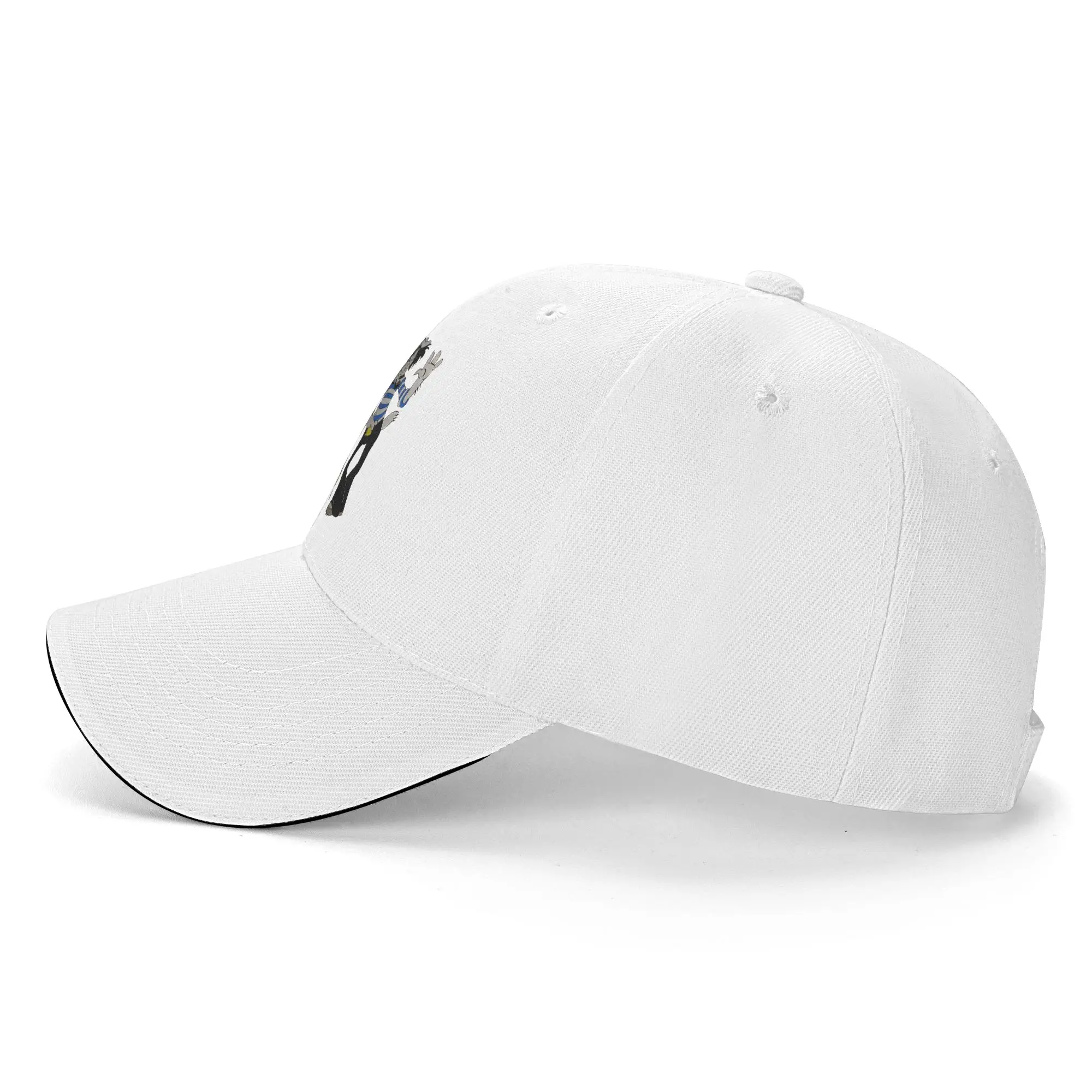 Retro Wolf and Hare Nu Pogodi  Sandwich Cap Men Women ,Fashion  Cap Golf Hats Adjustable Polyester Baseball Cap Autumn