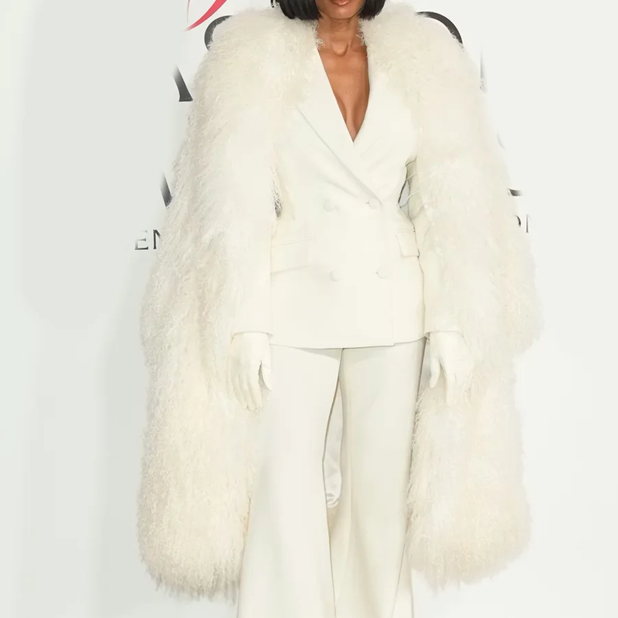 

Classic V-Neck Suit Full Sleeve Feather Jumpsuit Formal Evening Dresses Celebrity Dress Customzied