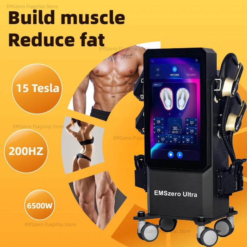 EMSzero Ultra Nova Machine Professional Body Sculpting 6500W Emszero RF Muscle Stimulation EMS Weight Loss Muscle Training