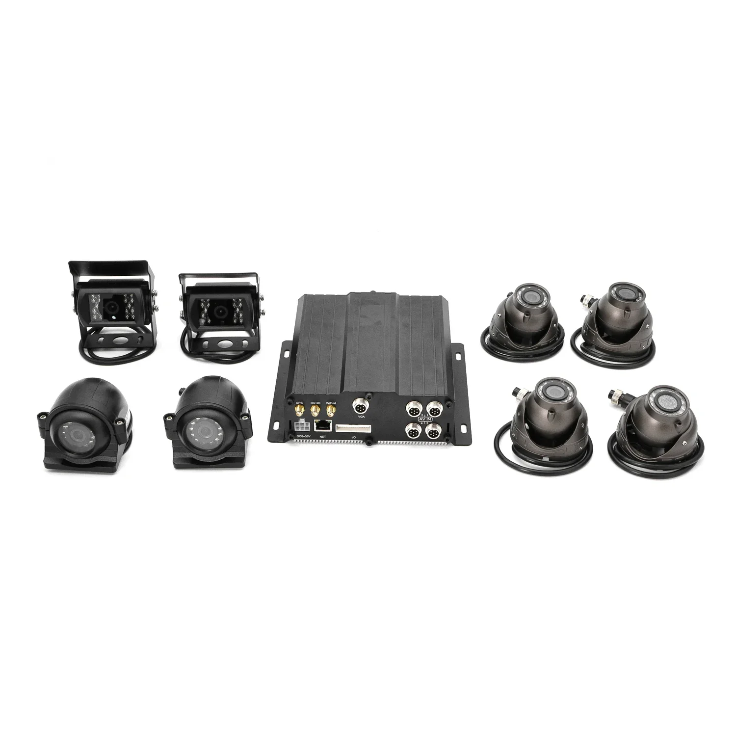 8CH 1080P H.265 HDD MDVR mit GPS 4G WiFi Digitaler Videorecorder für Fahrzeuge für LKWs Autos mit CMSV6 GPS-Track
