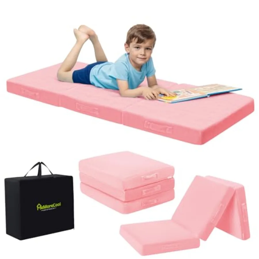 

Foldable Floor Mattress Trifold Mat Foldg Mattress Portable Futon 57x22 Inch