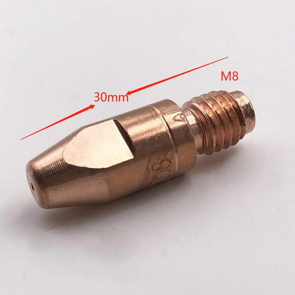 10 pieces Contact Tip M8 x 30 MB 36 KD 36KD 400 401 500 551 MIG Welding Torch 501D MB501 140.0114 140.0313 140.0442 140.0117