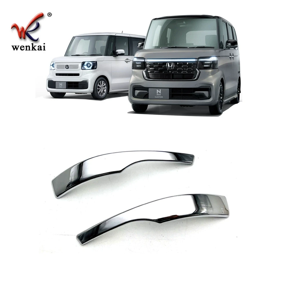 

For 2023 -2025 Honda N-box N box JF3 JF4 JF5 JF6 Rearview Mirror Cover Trim Side Wing Strip Chrome Accessories