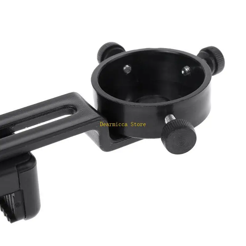 

P0UE Smartphone Adapter Mount for Monocular Microscope Holder Clip Bracket