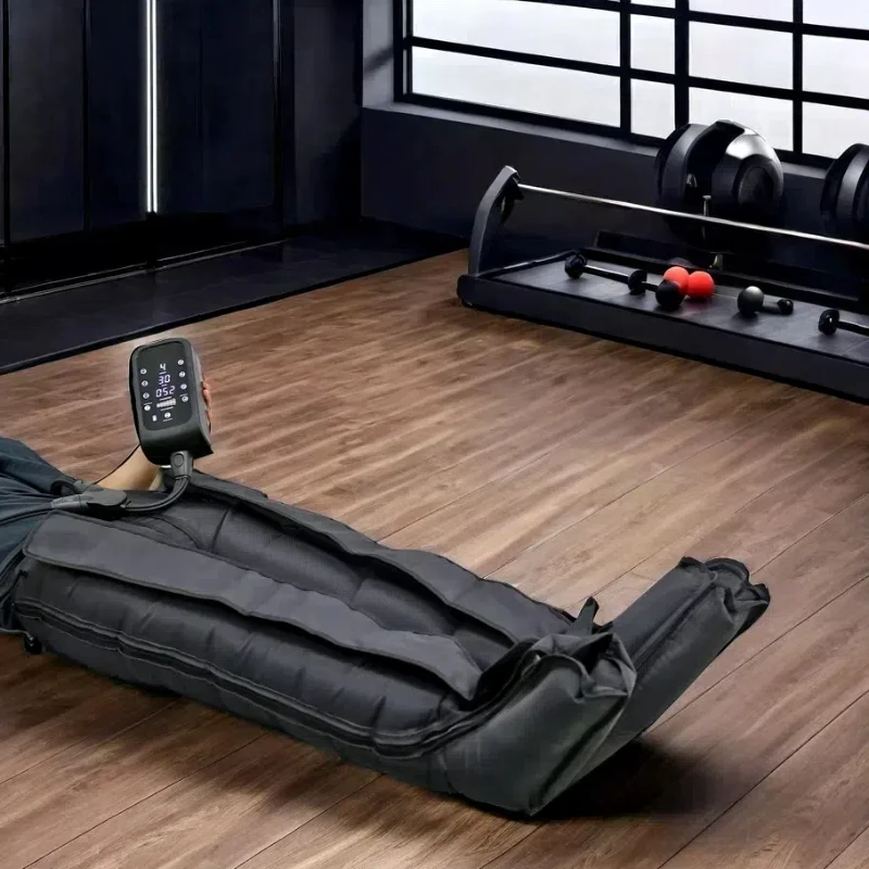 Portable Lymphatic Drainage Air Compression Leg Massager Sport Athlete Muscle Recovery Massage Boots