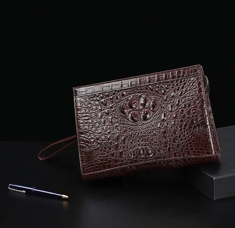 

mafeimengge crocodile men clutch bag male bag business men handbag