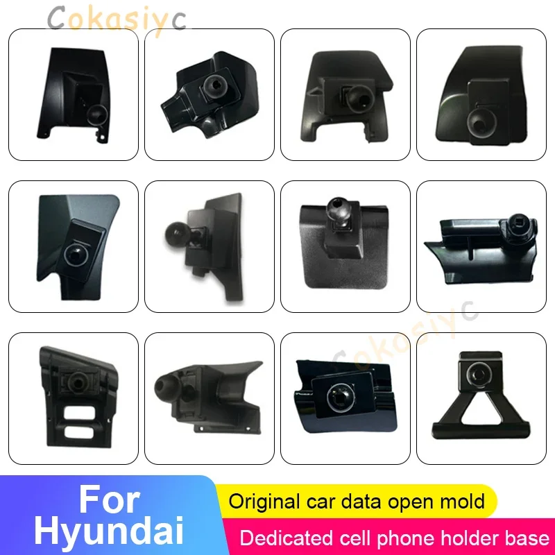 Специальный автомобильный держатель для телефона, автоматическое крепление для вентиляционного отверстия, зажим, подставка, опорная база для Hyundai Elantra IX25 IX35 TUCSON Palisade Sonata