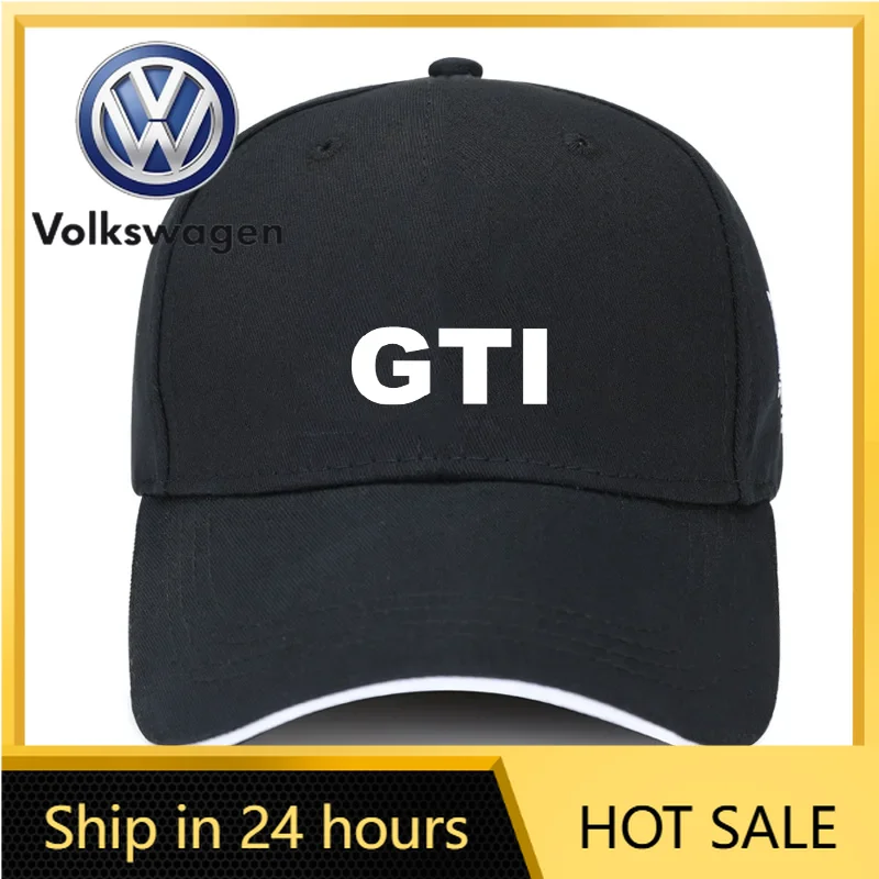 Casquette de baseball tendance hip-hop pour VW Volkswagen Jetta MK5 Golf, chapeaux de soleil d'extérieur, casquettes de sport et de loisirs pour GTI Volkswagen VW Polo Go