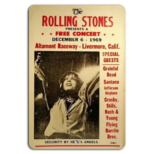 

December Concert Sign - Aluminum