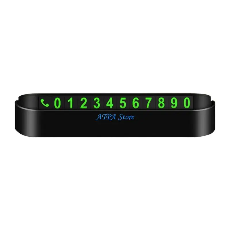 

U13C Protective Car Parking Number Stand Fluorescent Visibility for Urban Commuters