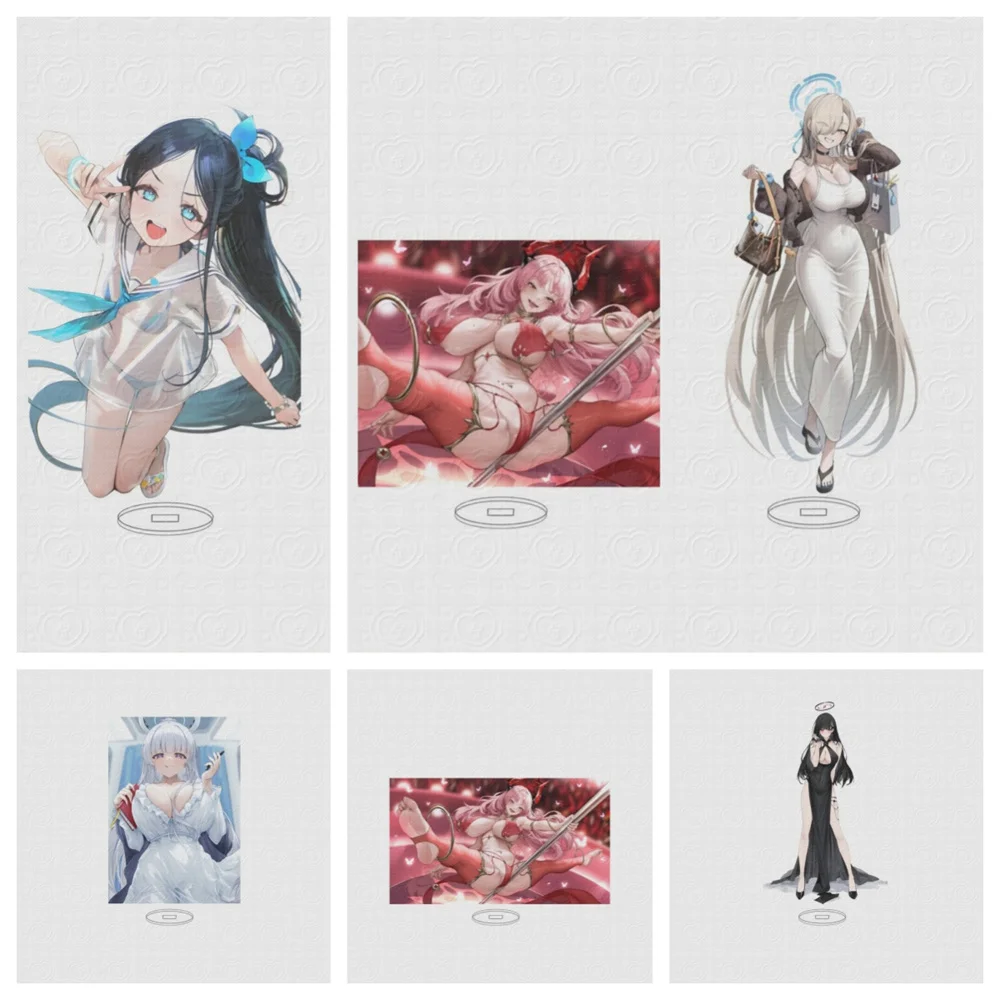 

15CM NEW Anime Blue Archive Acrylic Stand Model Cosplay Charm Characters Ornament Accessories Goods Christmas Gifts
