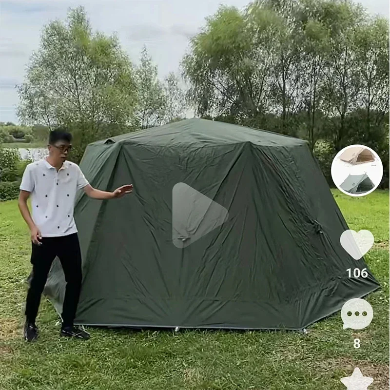 

Outdoor Winter Camping Hiking ICE Fishing Tent Heavy Duty Oxford Rain Water Proof Cover for winter tent