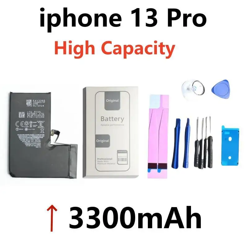 Xilecaly Originele Hoogwaardige Batterij Voor Iphone Se 5 6S 5S 7 8 Plus X Xs Max Xr 11 Pro Mobiele Telefoon Met Gratis Tools Sticker
