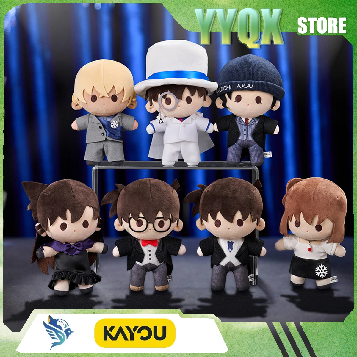 KAYOU 2026 New Detective Conan Collection Ornament Cute Periphery Cartoon Anime Surprise Gift Toy Collectibles Comic Rare Like
