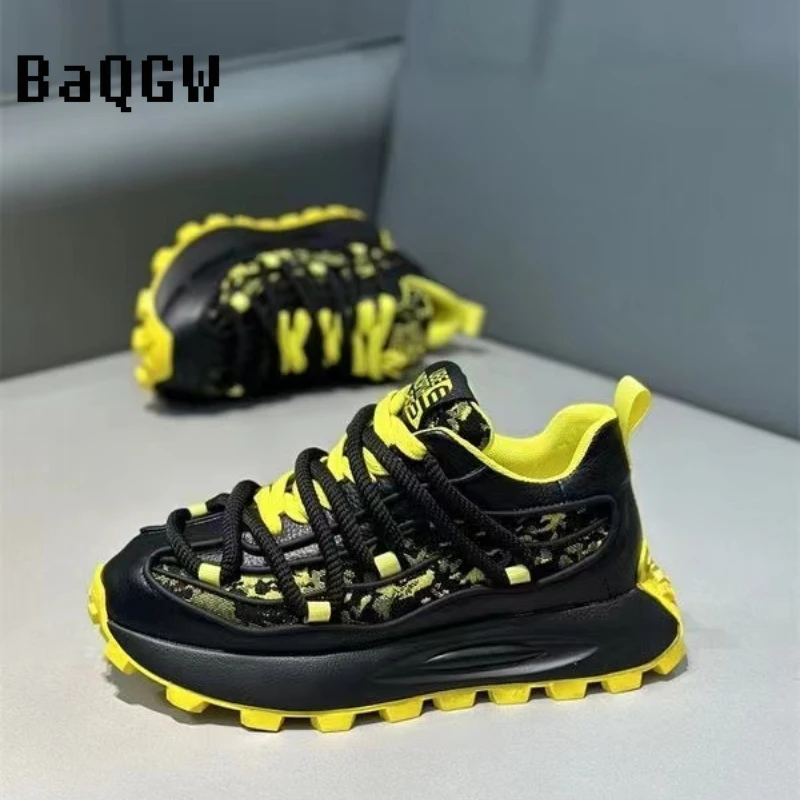 Men Luxury Designer Sneakers Shoes 2024 Spring Running Shoes Casual Sports Shoes for Men Chunky Males High Sole Sneakers