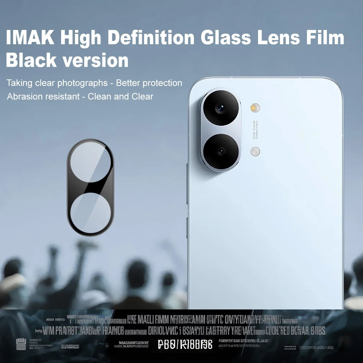 

IMAK Lens Glass for POCO X8 Pro Max / Redmi Turbo 5 Max 5G Camera Protector Film