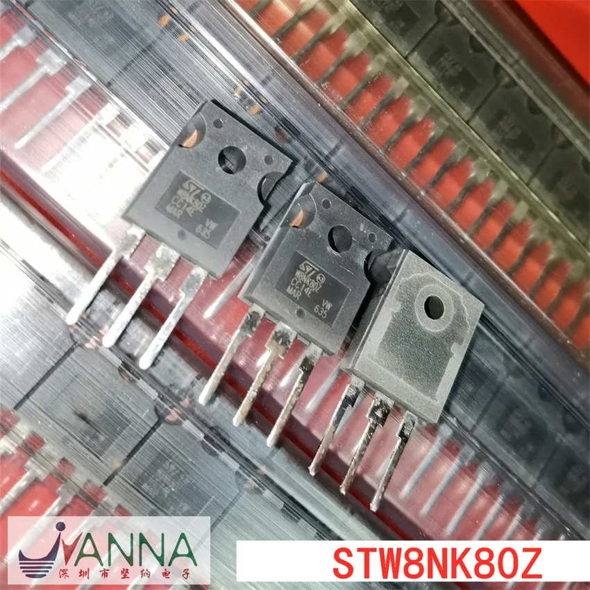 STW8NK80Z W8NK80Z MOS FET N-channel 6.2A/800V transistor TO-247