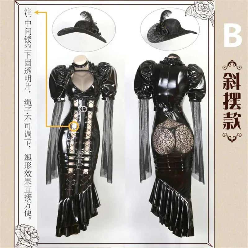 

DY20AGCOS Original Design Lilith Countess Mermaid Princess Cosplay Costume Woman Gothic Dress Sexy Cosplay25