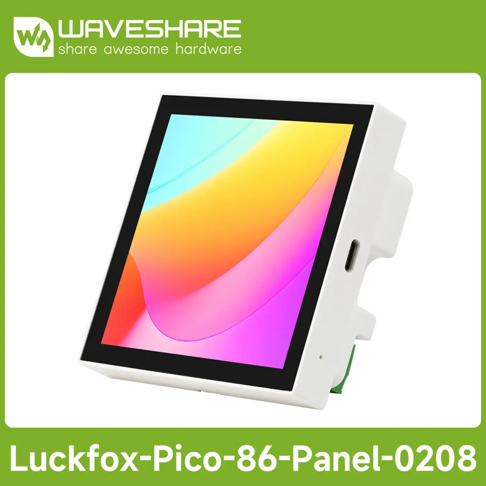 Luckfox Core1106 Smart 86 Box Development Board,RV1106G2/RV1106G3 Processor, 0.5/1TOPS, 128MB/256MB DDR3L, Optional For Wireless