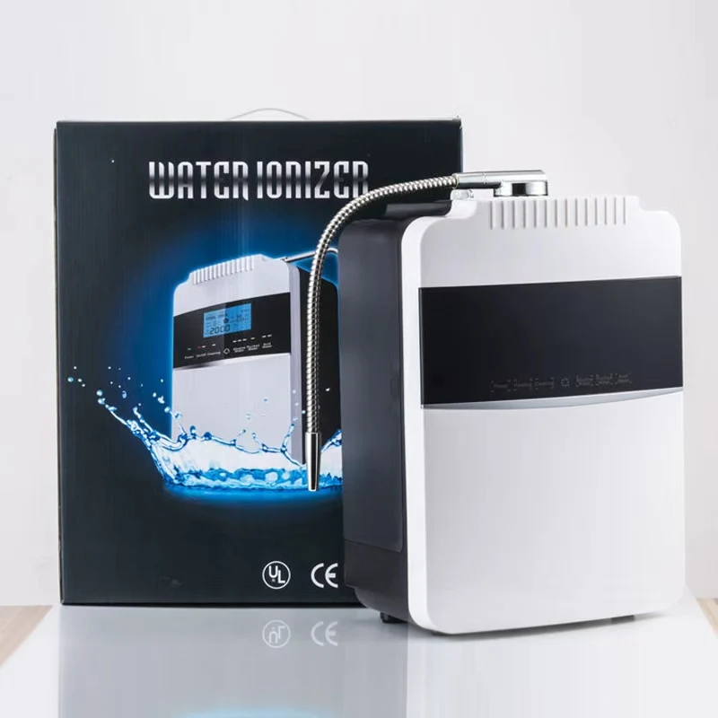 

Alkaline Water Filtration Ionizer Machine Kangen Water PH 2.5-11.2 Large Titanium With Platinum Coating Plates Water Ionizer