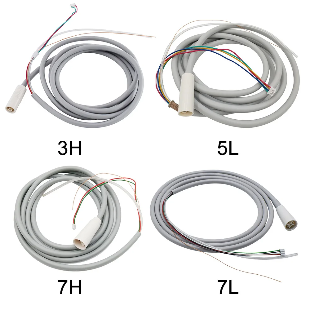 Dental Ultrasonic Scaler Tube Hose Cable Connecting Tube Silicone Tubing Replacement Hose 7L 7H 5L 3H Dentistry Accessories