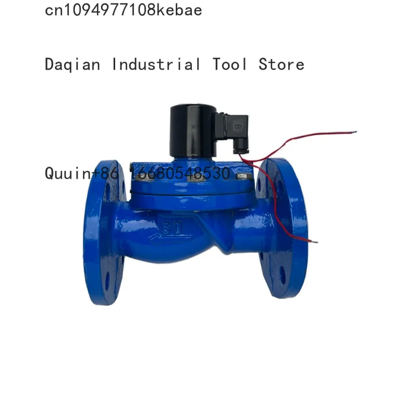 3AFactory Outlet Electric 220v Large Size 4 Inch 6 Inch Flanged Solenoid Valve Solenoid Valve 2 Inch