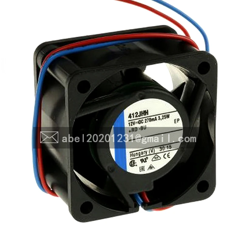 

BRAND NEW ORIGINAL 412JHH 412 JHH COOLING FAN 12V DC 3.25W 4025 40*40*25MM