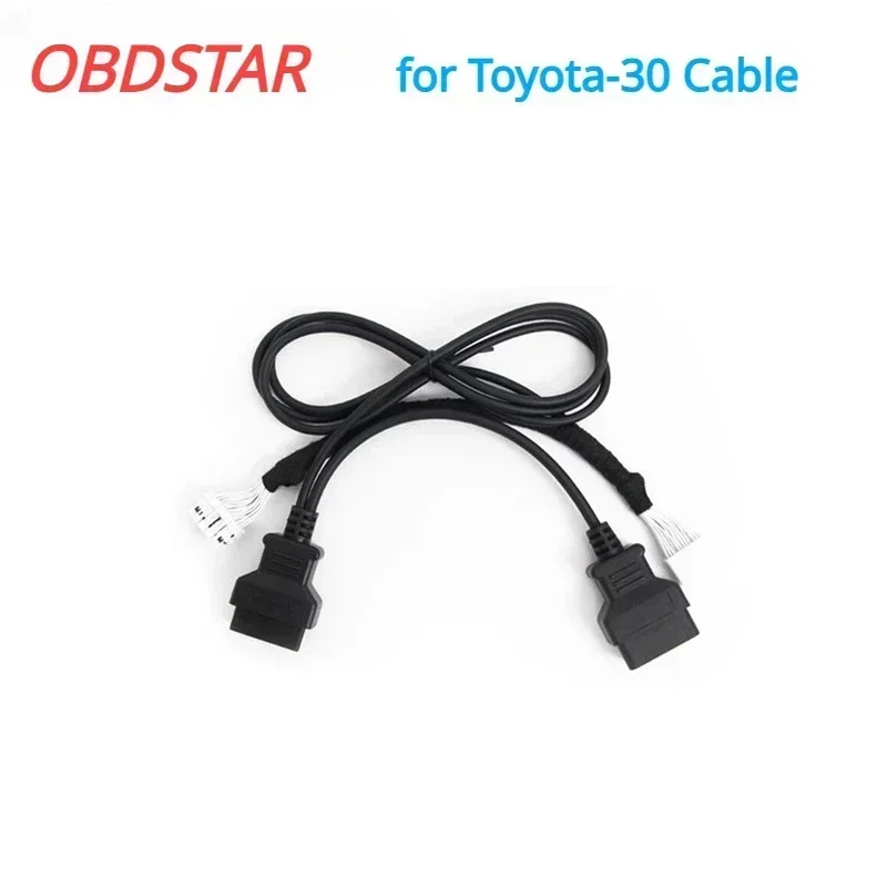 A+++ OBDSTAR for Toyota-30 Cable Proximity Key Programming All Key Lost Support 4A and 8A-BA No Need To Pierce The Harness