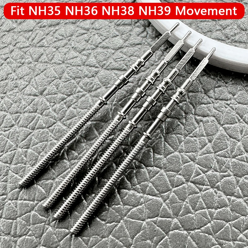 NH35 Winding Stem For NH35 NH36 NH38 NH39 Movement Handle Rod Stem Handle Time Adjustment Watch Stem Shaft Watch Parts