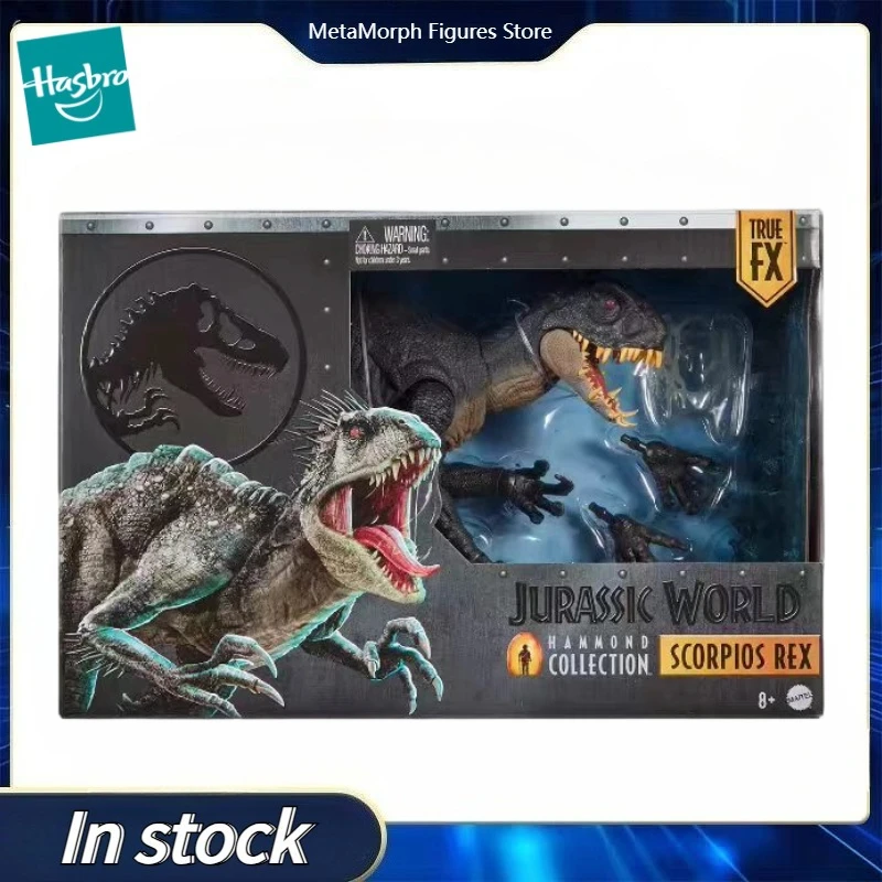 Original MATTEL Jurassic World Hammond Collection Scorpios Rex Action Toy Figure Model Collection