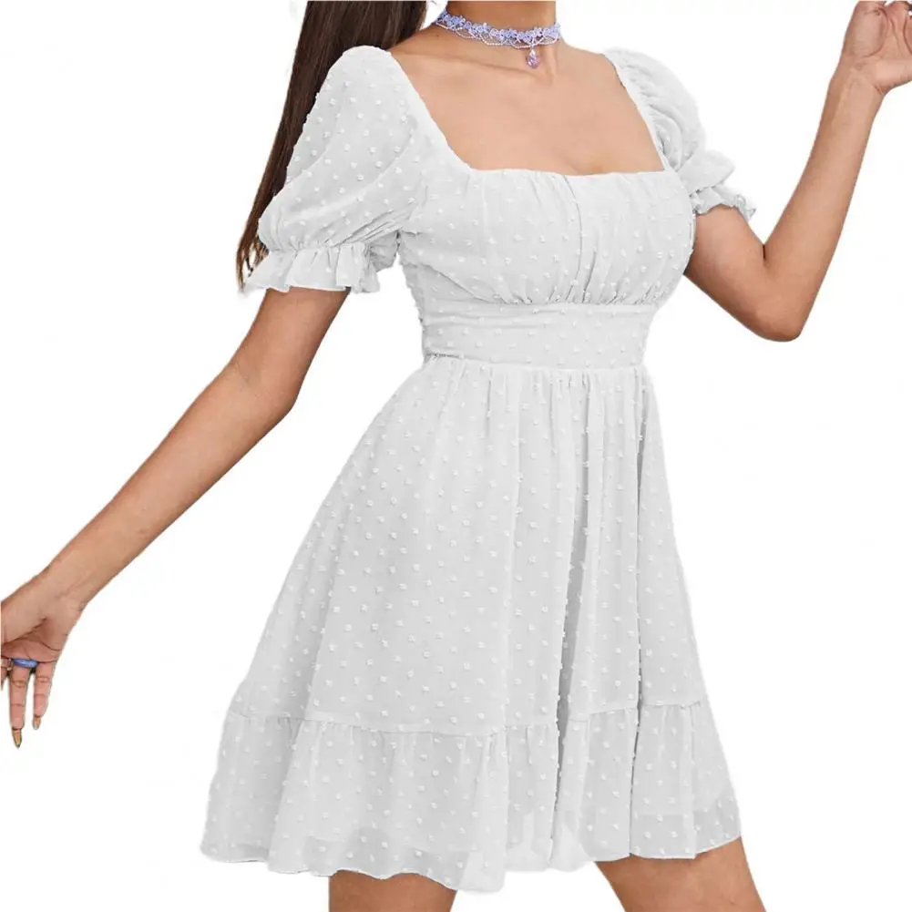 

Сказочное женское платье, прозрачное женское платье в горошек, элегантное женское платье