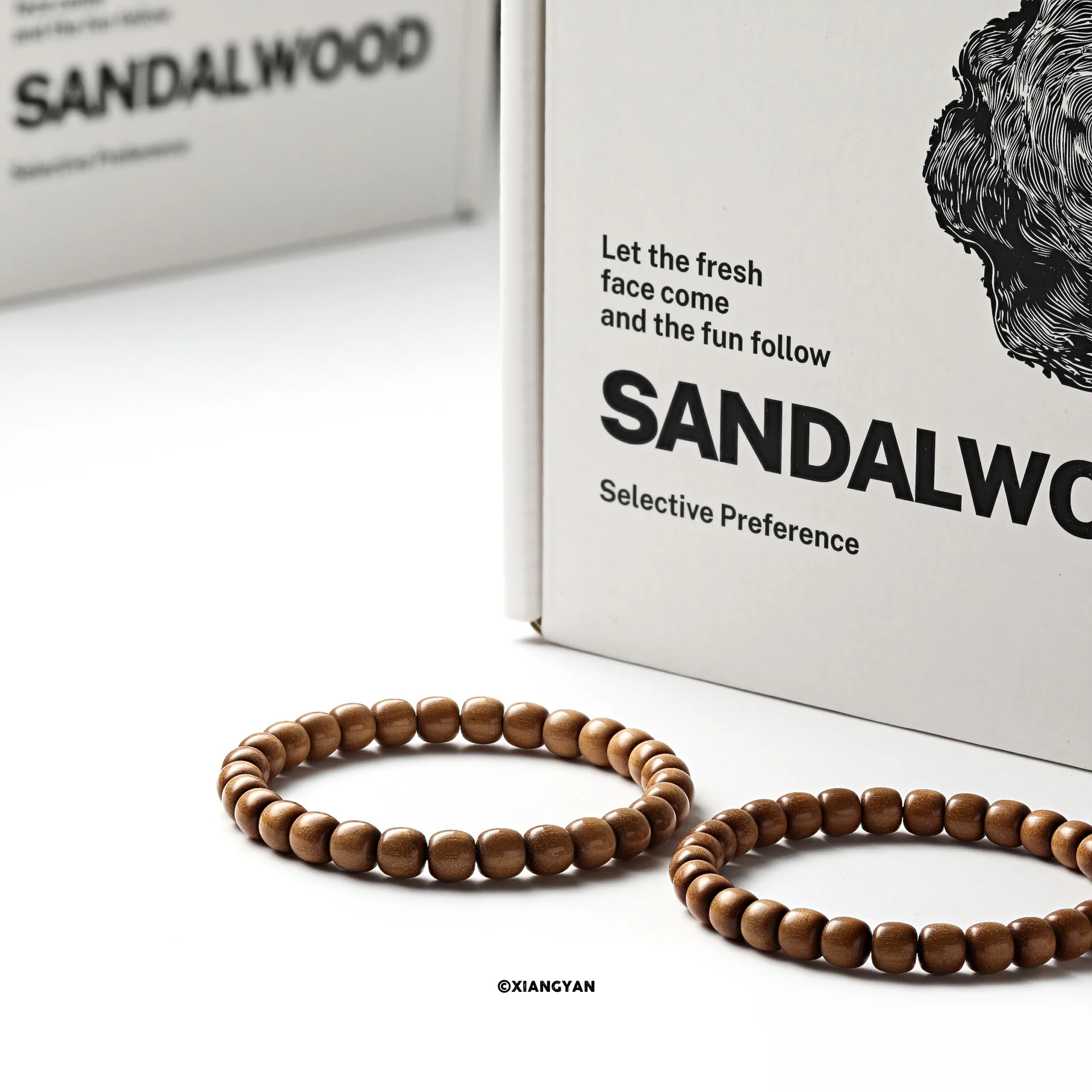 

Xiangyan XIANGYAN Indian Sandalwood Mysore Old Material Recitation Cultural Play Buddha Bead Bracelet Men s And Women Wooden je