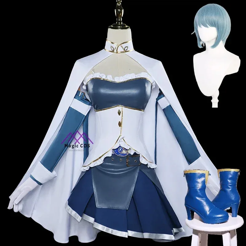 

Anime Puella Magi Madoka Magica Miki Sayaka Cosplay Costume Role Play Comic Best-selling Halloween Photo-Ready Exclusive Design