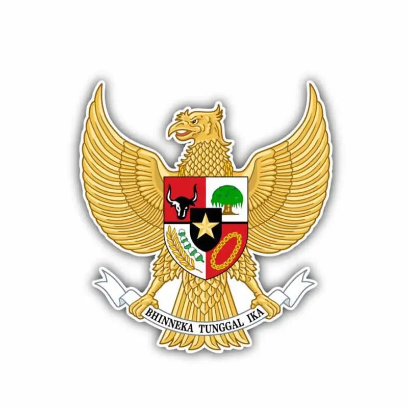 

Car Accessories Indonesia Coat Of Arms Decal Car Sticker