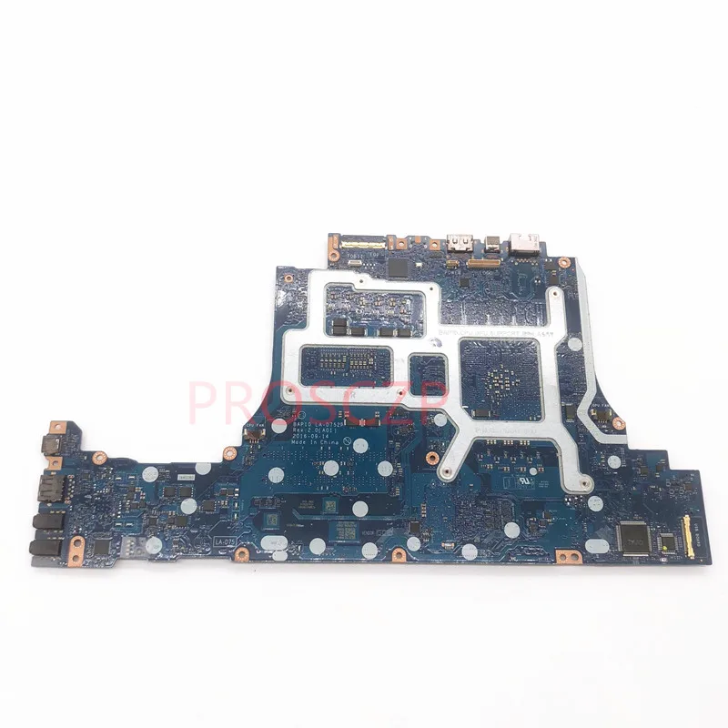 CN-02X6D6 02X6D6 2X6D6 Mainboard For DELL 15 R3 17 R4 Laptop Motherboard LA-D752P With SR2FQ I7-6700HQ CPU 100% Full Tested Good