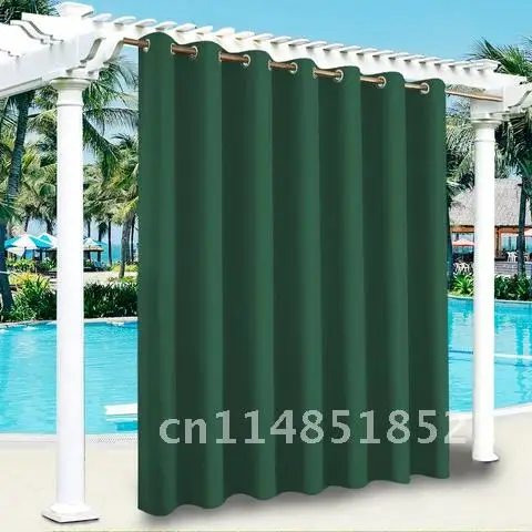 

Waterproof Extra Wide Outdoor Patio Curtains Windproof Curtains for Porch Gazebo Pergola Canopy Shower Pool