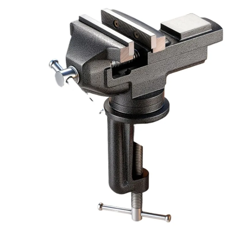 For Universal Mini Tiger Table Vise Workbench Flat Vise Table