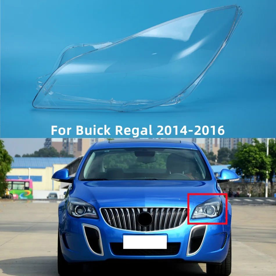 

Прозрачный Абажур для передней фары для Buick Regal 2014 2015 2016