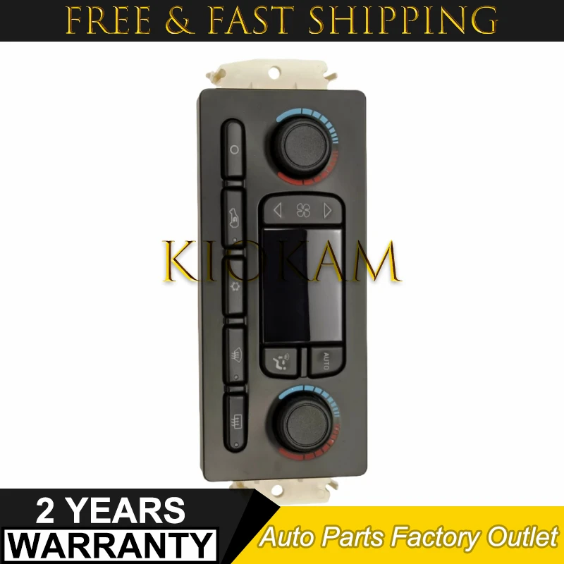 599211XD 599-211XD New Improved Climate Control Module for Chevy GMC Silverado Tahoe Trail Replacement 599 211XD