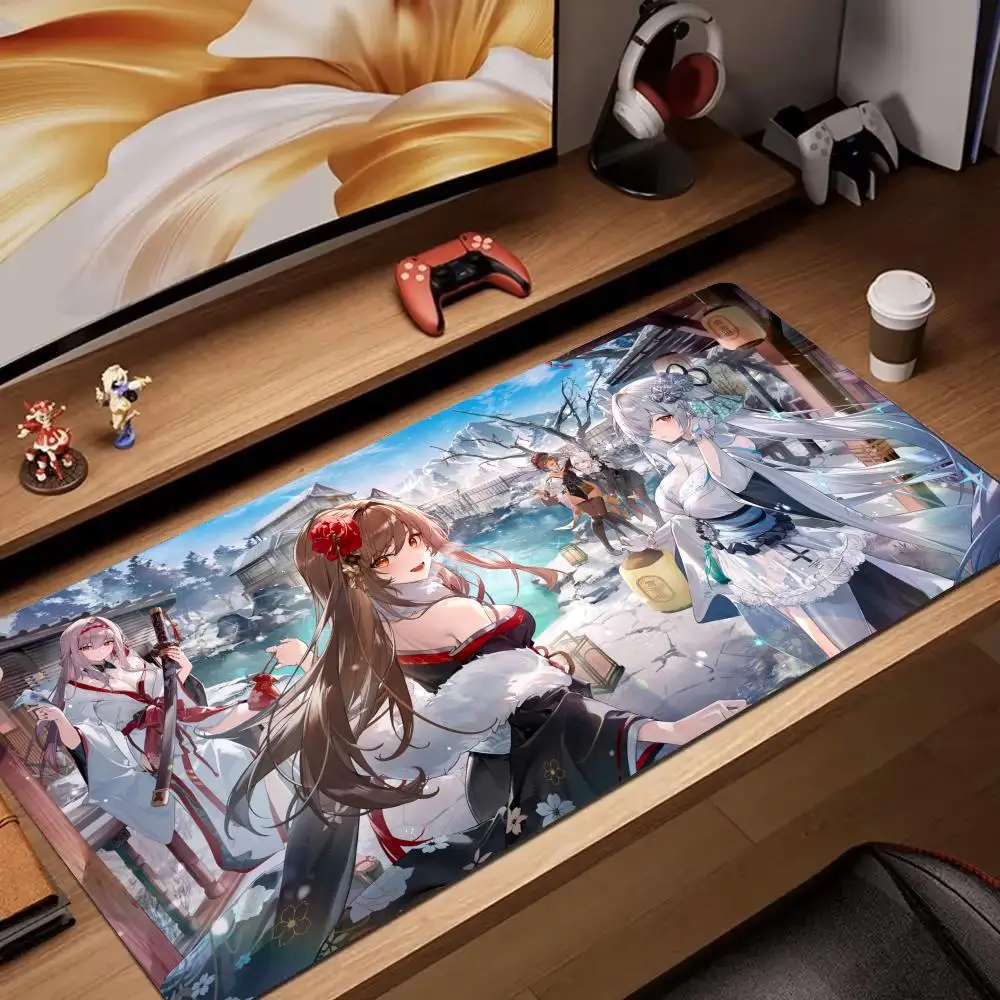 

Sexy beauty anime girl Mouse Pad Desk Mat gaming mat gamer pc accessories keypad expansion pad rubber anti-slip office pads
