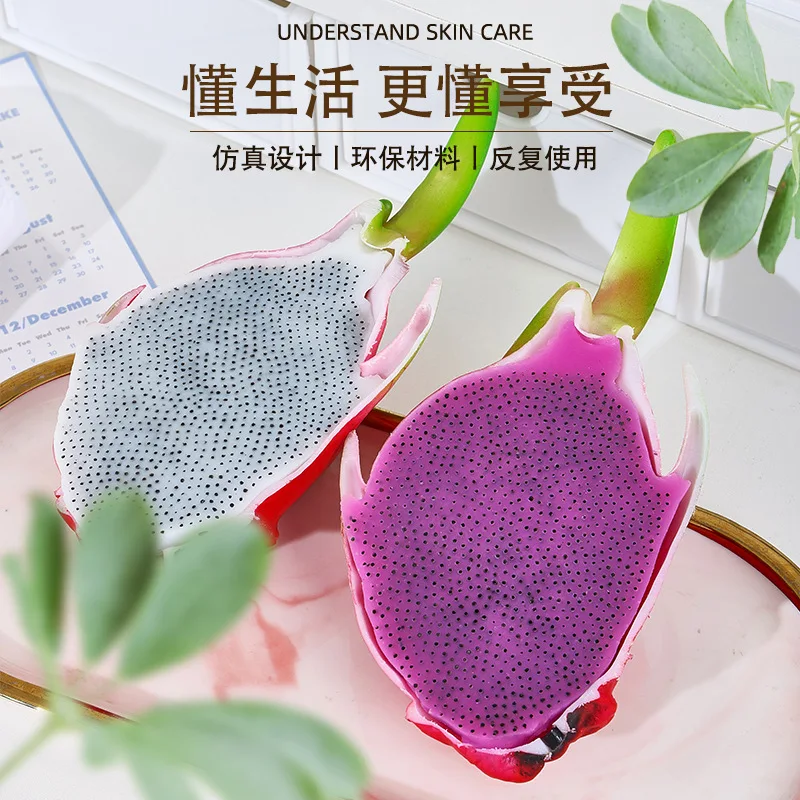 Mainan penghilang stres, simulasi jerawat, model kepala besar, jerawat berbentuk stroberi, melegakan kecemasan dan depresi