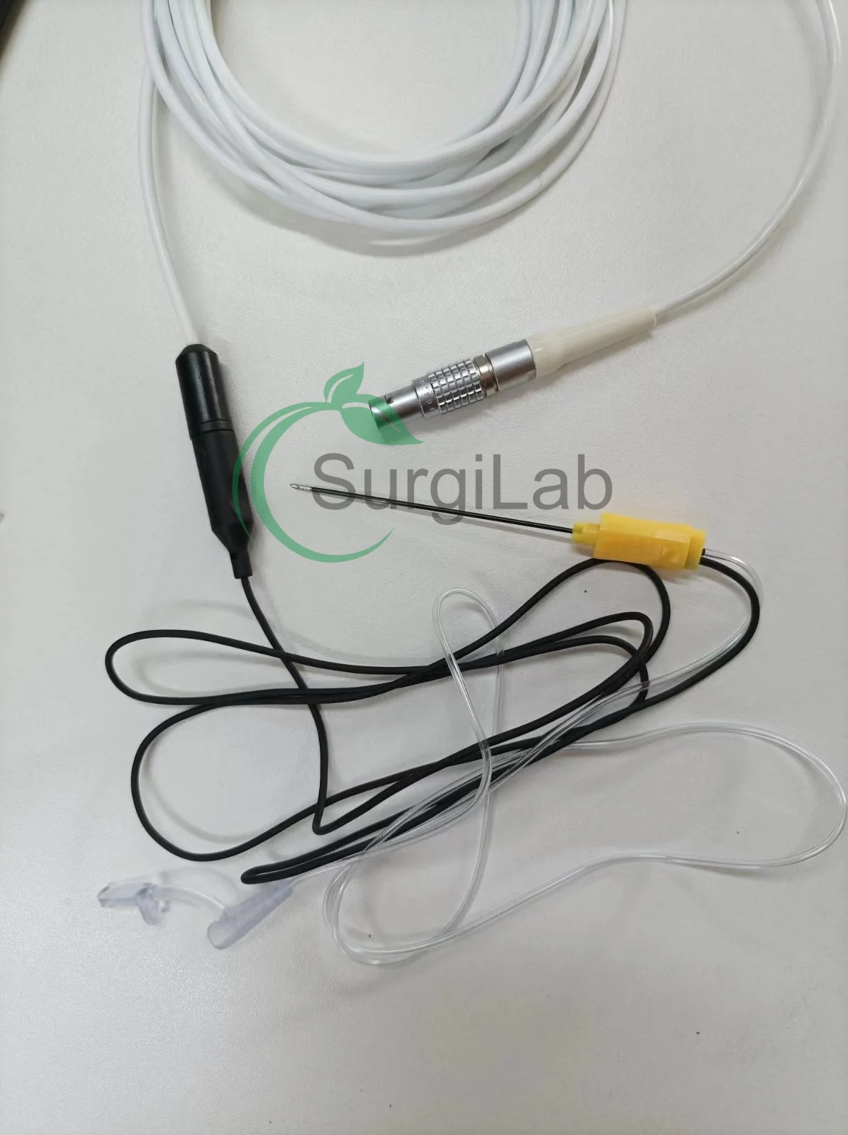 Hybrid Unified Electrode Probe Disposable Echogenic RF In/jection Cannula Veterinary Auxiliary Tool for Pet Pain Management Care