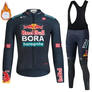 Set von Radkleidung für Männer, Red Bull -Trikot, Drogerie, Roadbike -Uniform, professionelles MTB -Hemd, Winter, 2022 12 Hauptverkäufe Rot Aktienkleidung - №5
