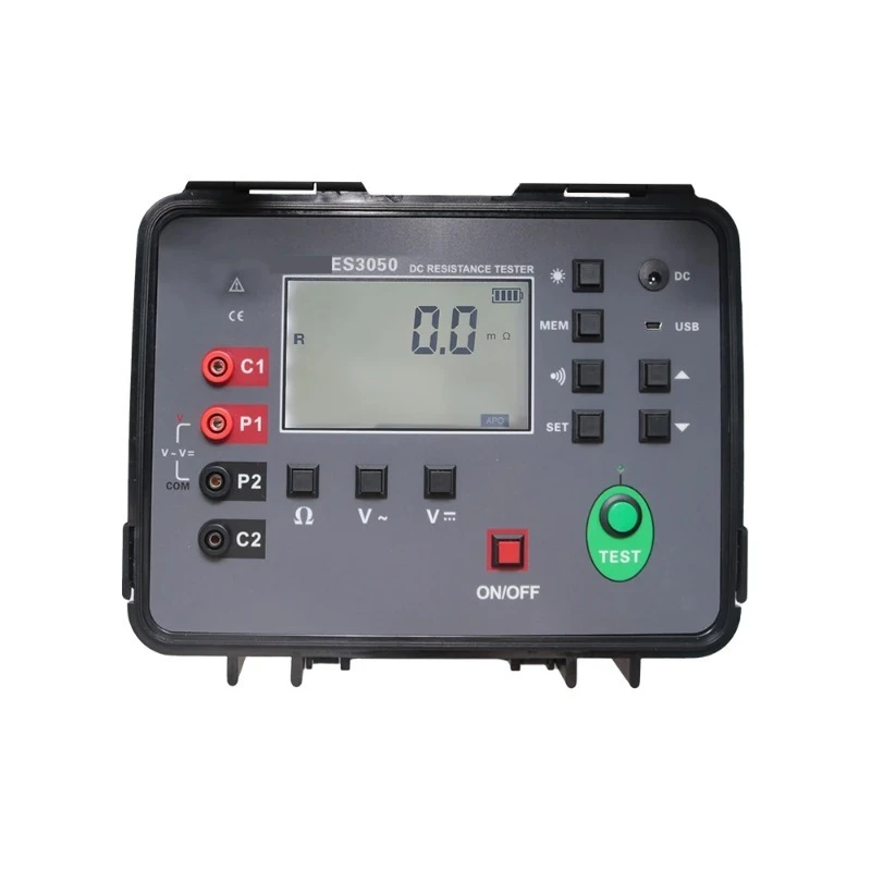 ES3050 Digital Equipotential Resistance Tester, Steelwork Grounding Resistance Meter